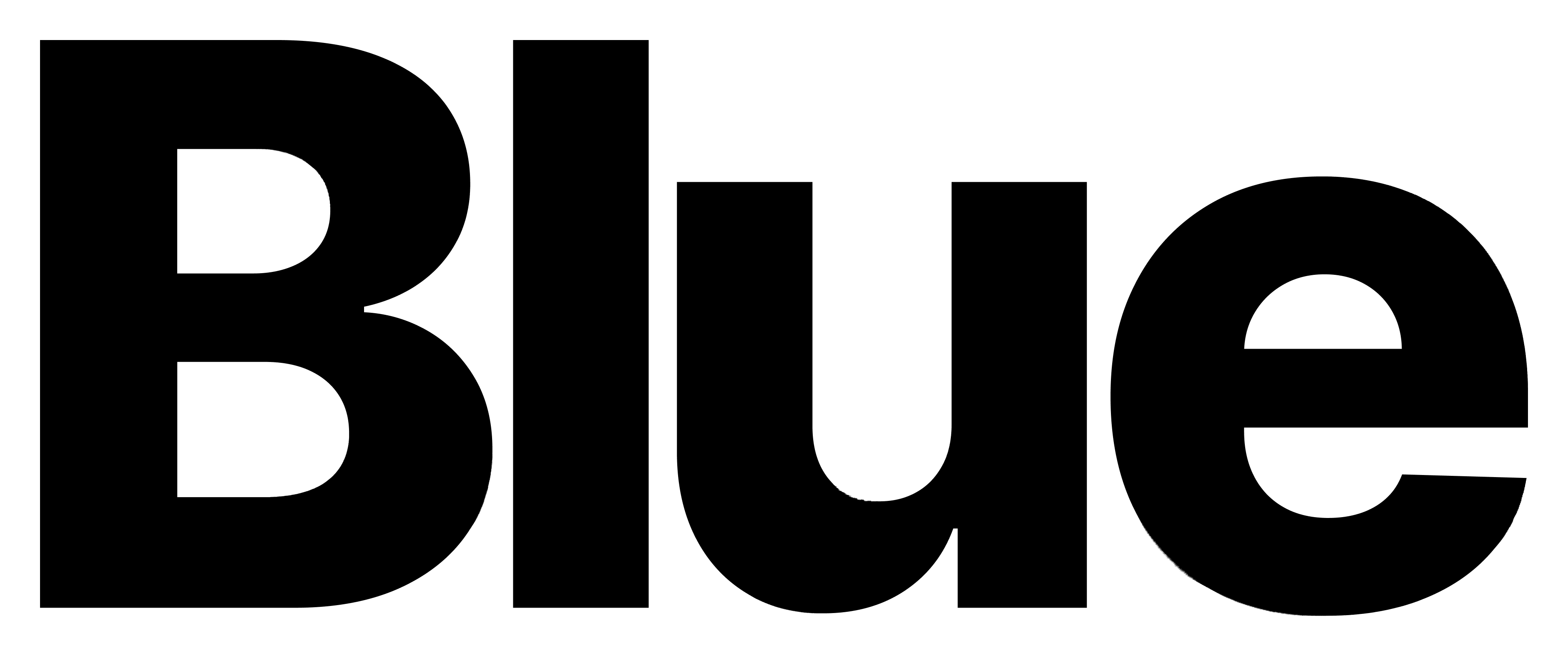 Blue Logo Black